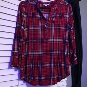 Red Plaid Shirt